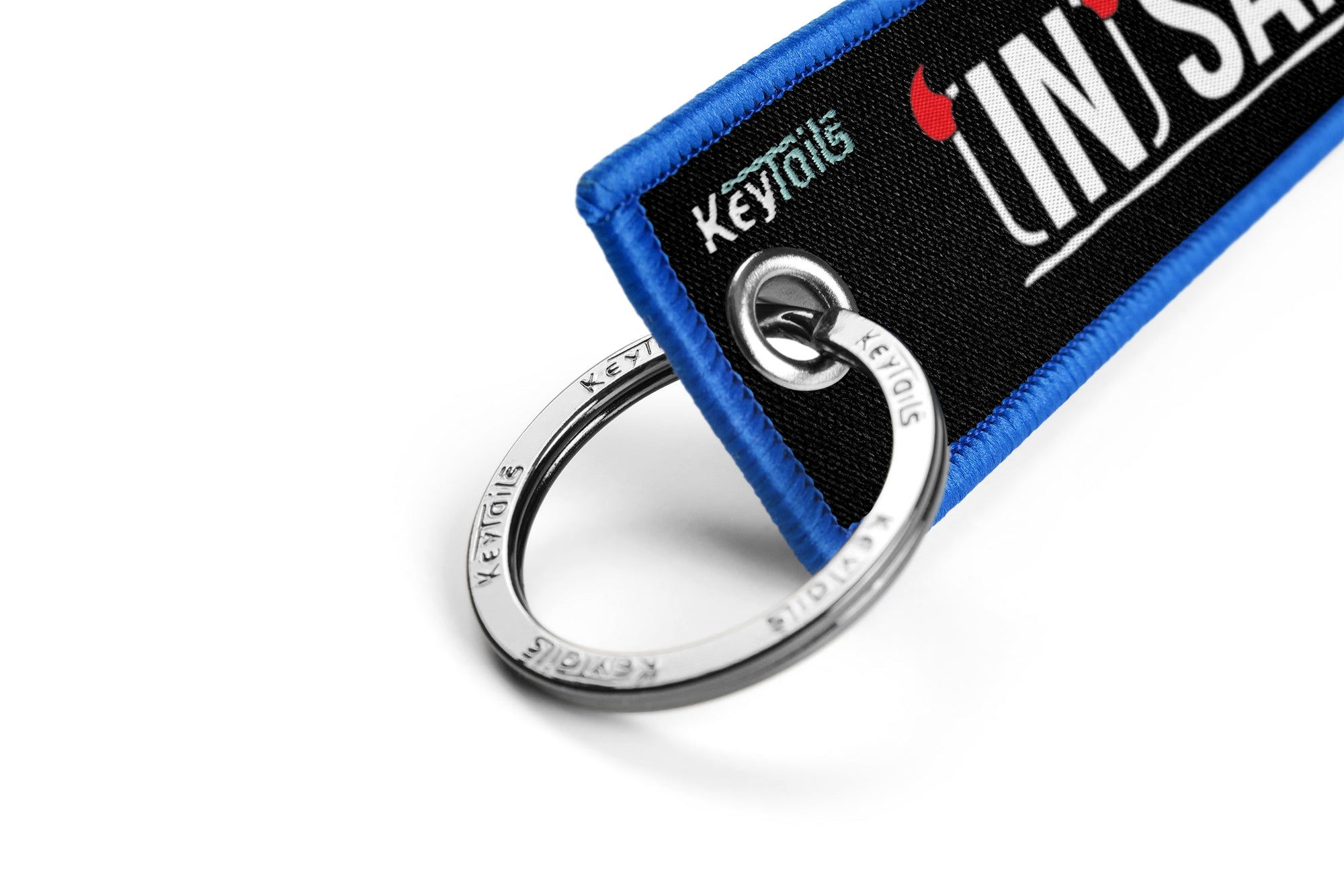 InSanity Key Keychain, Key Tag - Blue