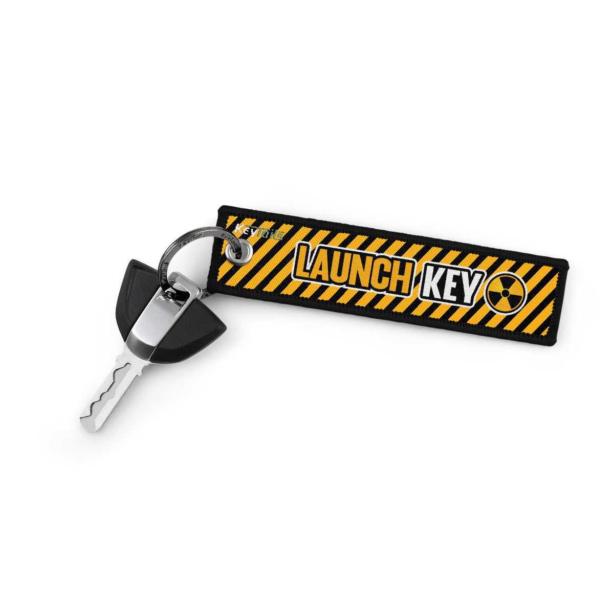 Launch Key Keychain, Key Tag - Black