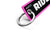 Ride or Die Keychain, Key Tag - Pink